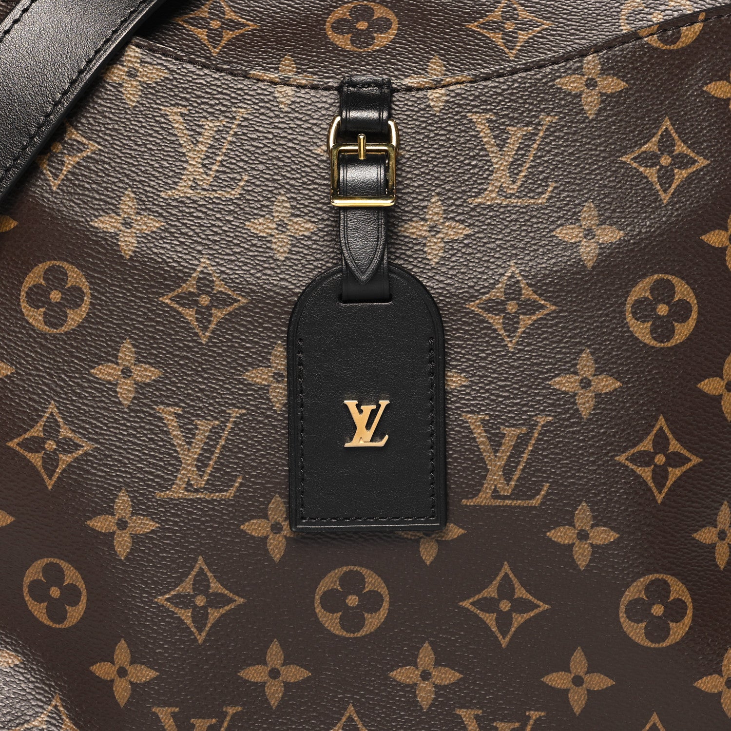 Louis Vuitton Monogram Odeon MM Black 7 of 9
