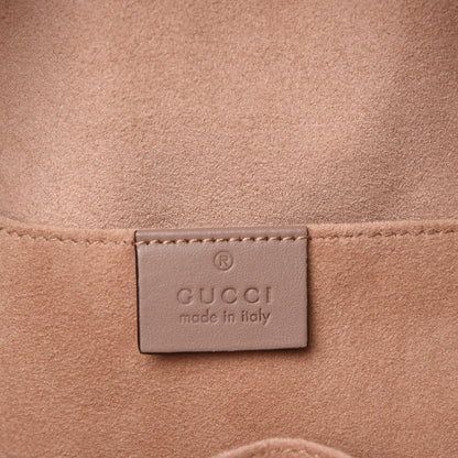 Gucci Calfskin Matelasse GG Marmont Backpack Porcelain Rose 6 of 9