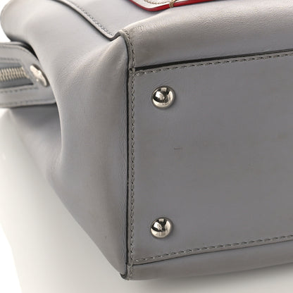 Fendi Vitello Baltico Dolce Elaphe DotCom Satchel Ardesia Grano Multicolor 9 of 11