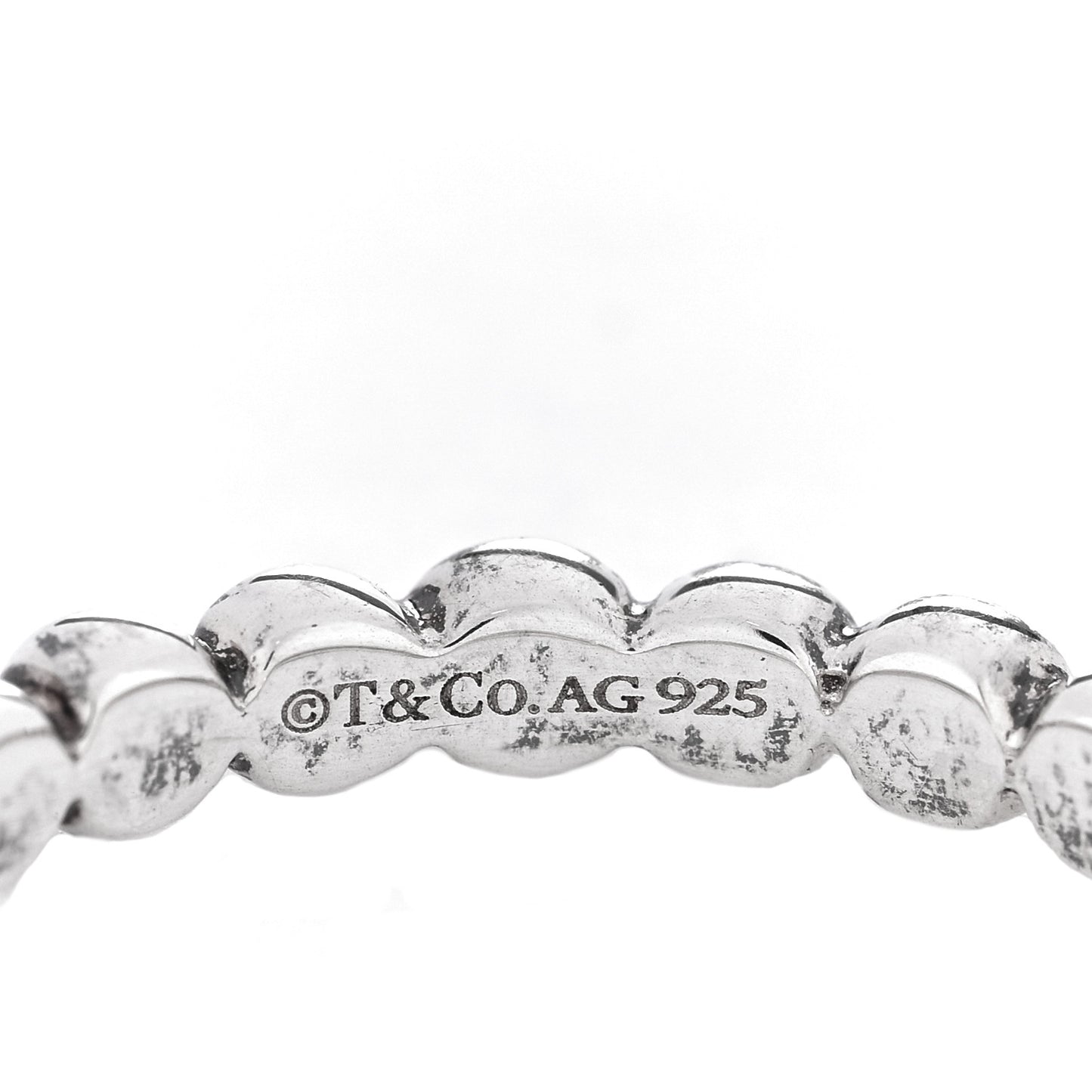 Sterling Silver HardWear Bead Ring 57 8