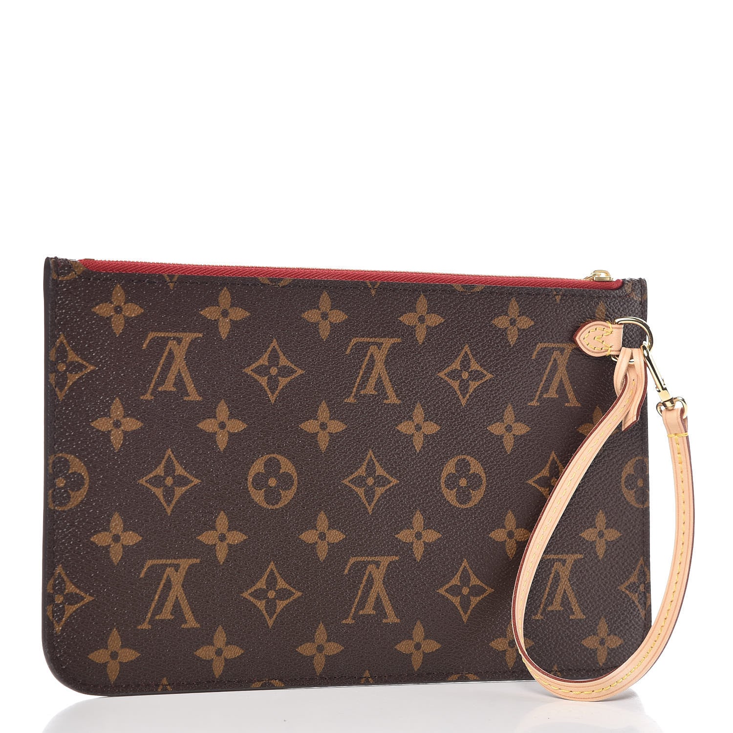 Louis Vuitton Monogram Neverfull MM GM Pochette Cherry 3 of 8