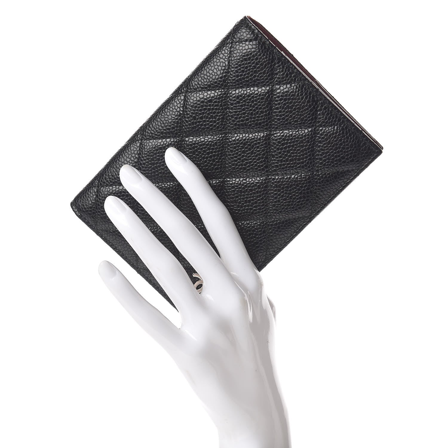 Chanel Caviar Quilted Passport Holder Black 2 of 10