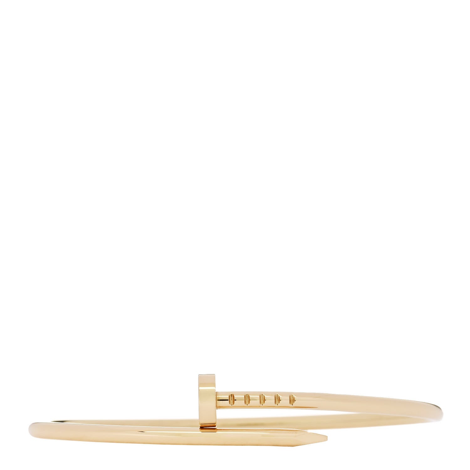 Cartier 18K Yellow Gold Small Juste Un Clou Bracelet 16 1 of 5