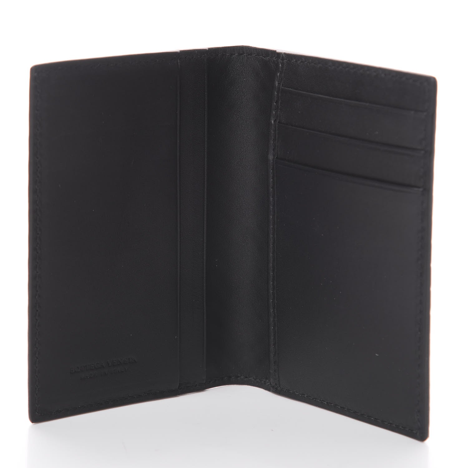 Bottega Veneta Nappa Intrecciato Bi-Fold Card Holder Atlantic 4 of 5