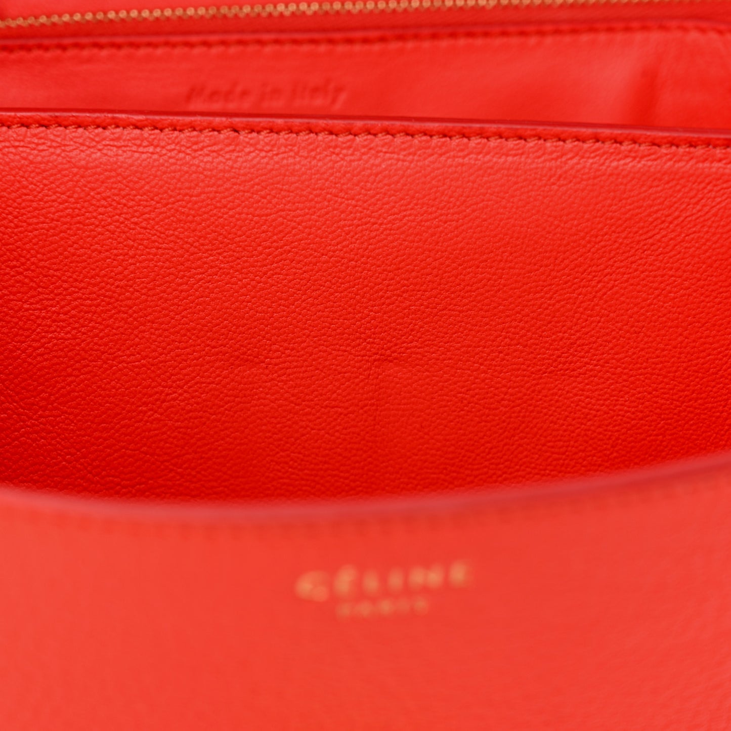 Goatskin Medium Classic Box Flap Bag Alizarin