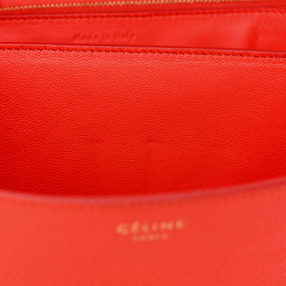 Celine Goatskin Medium Classic Box Flap Bag Alizarin 12 of 15