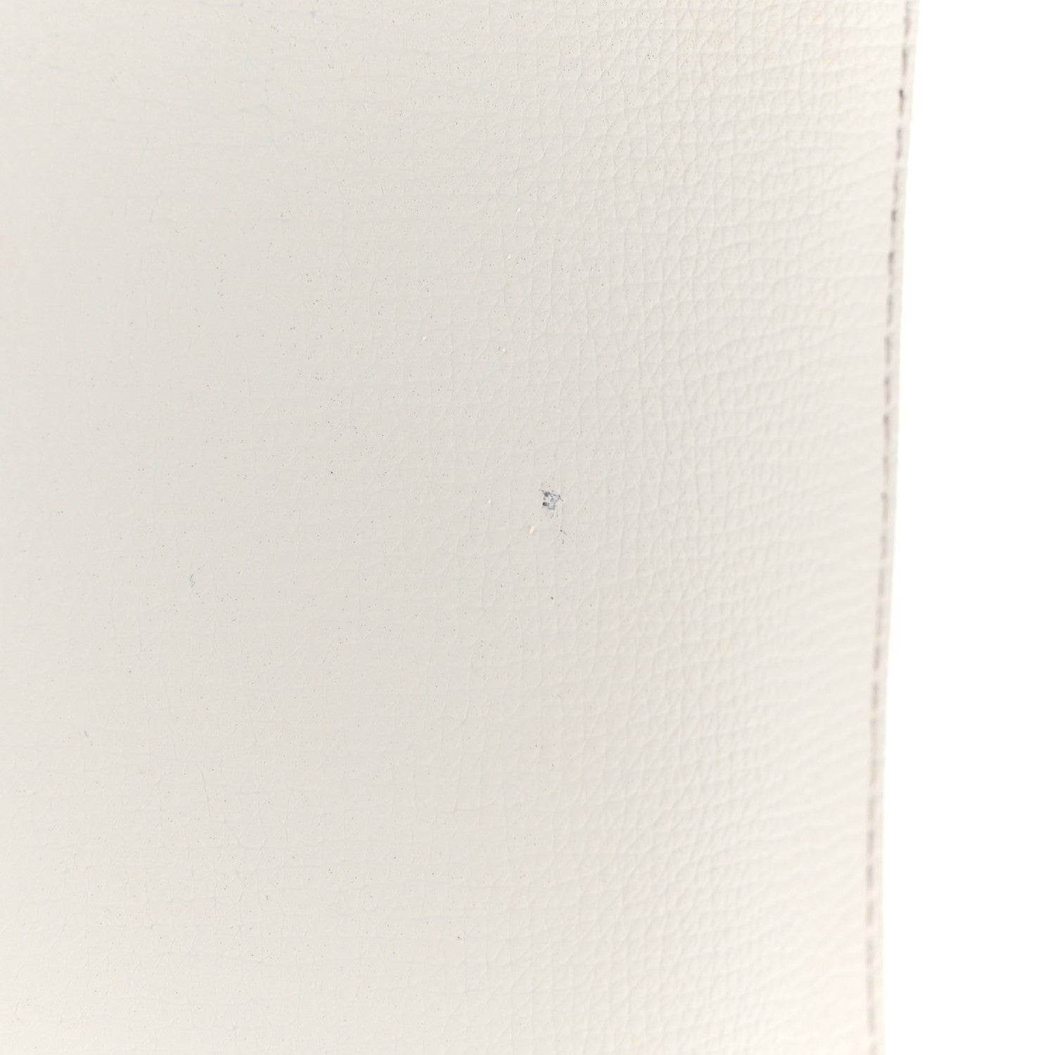 Fendi Vitello Vienna Enamel F is Fendi Shopping Tote White Taupe 14 of 16