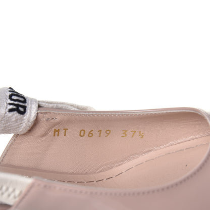 Christian Dior Patent Ribbon J'Adior Slingback 65mm Pumps 37.5 Nude 8 of 12