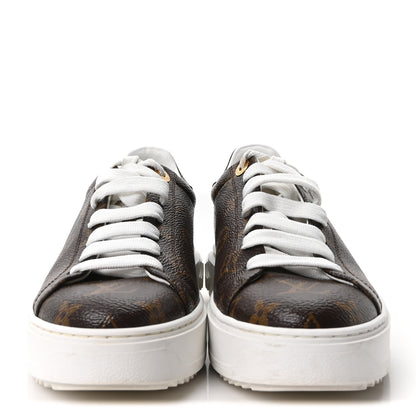 Louis Vuitton Monogram Time Out Sneakers 37.5 3 of 10