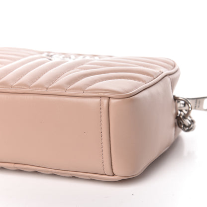 Prada Soft Calfskin Diagramme Crossbody Bag Cipria 9 of 10