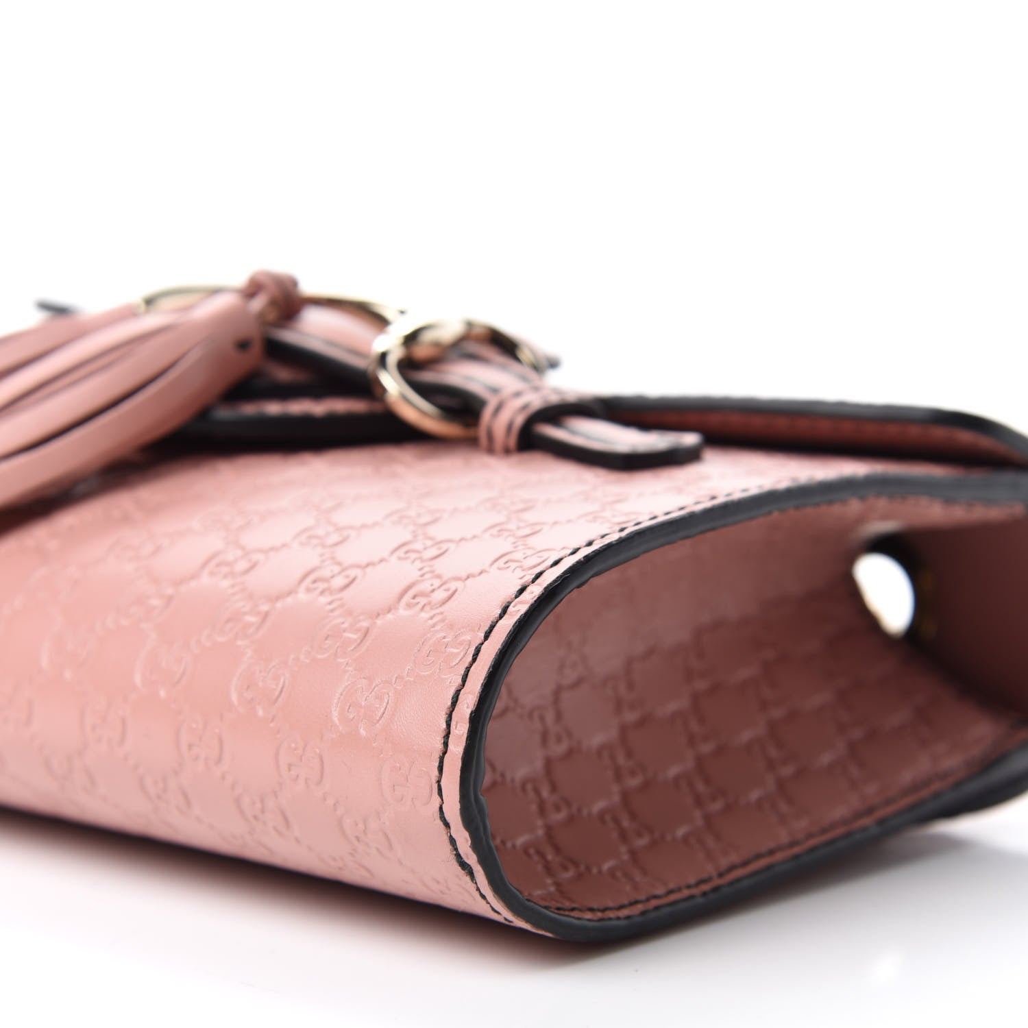 Gucci Microguccissima Mini Emily Shoulder Bag Soft Pink 7 of 10