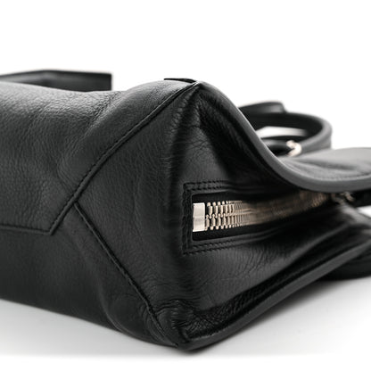 Balenciaga Grained Calfskin Papier Mini A4 Zip Around Tote Black 11 of 11