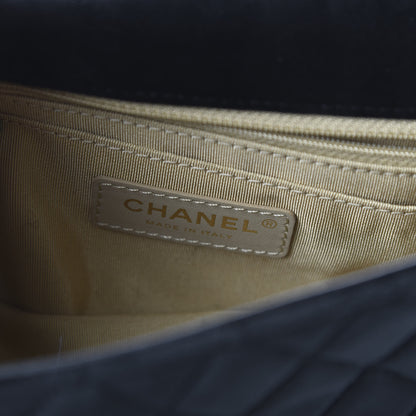 Chanel Velvet Quilted Mini Rectangular Pearl Crush Flap Black 8 of 11
