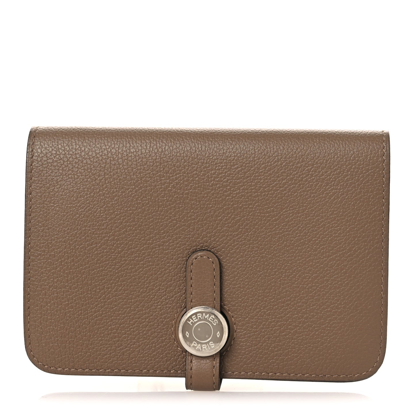 Togo Dogon Compact Wallet Etoupe