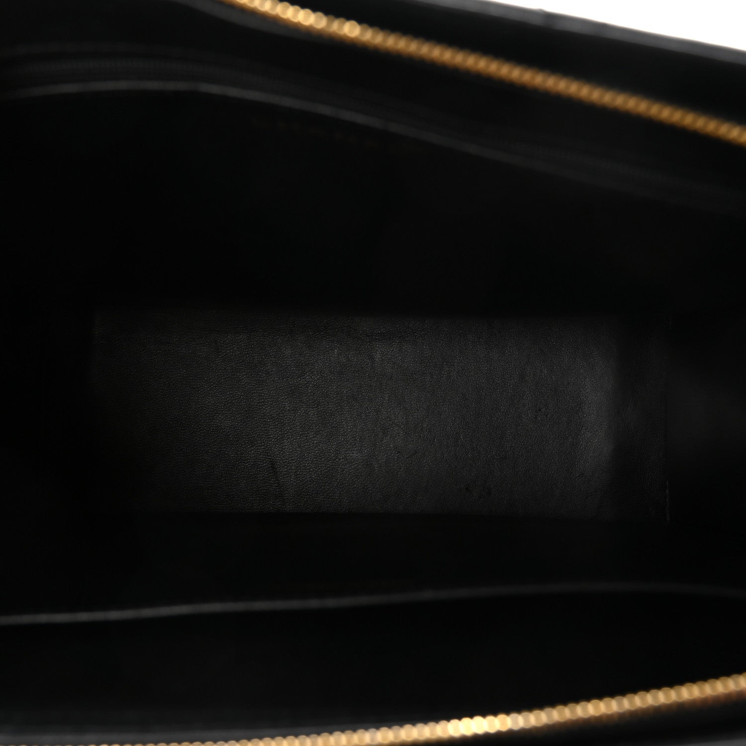Chanel Lambskin Quilted CC Front Pocket Shopping Tote Black 5 of 9
