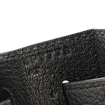 Hermes Togo Kelly Retourne 28 Black 7 of 15