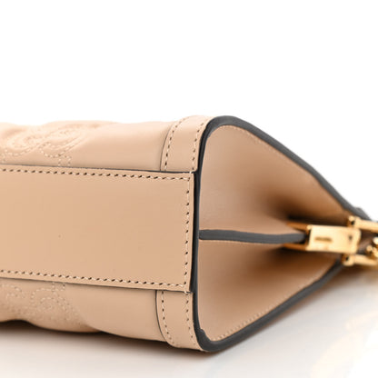 Gucci Calfskin GG Matelasse Small Slim Chain Shoulder Bag Naturale 10 of 10