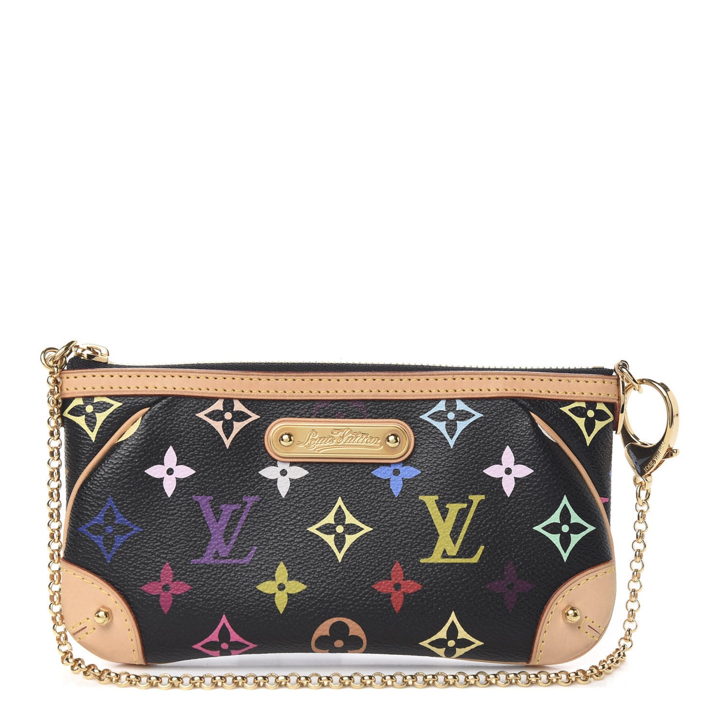 Monogram Multicolor Pochette Milla MM Black