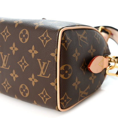 Louis Vuitton Monogram Speedy Bandouliere 20 Black 9 of 10