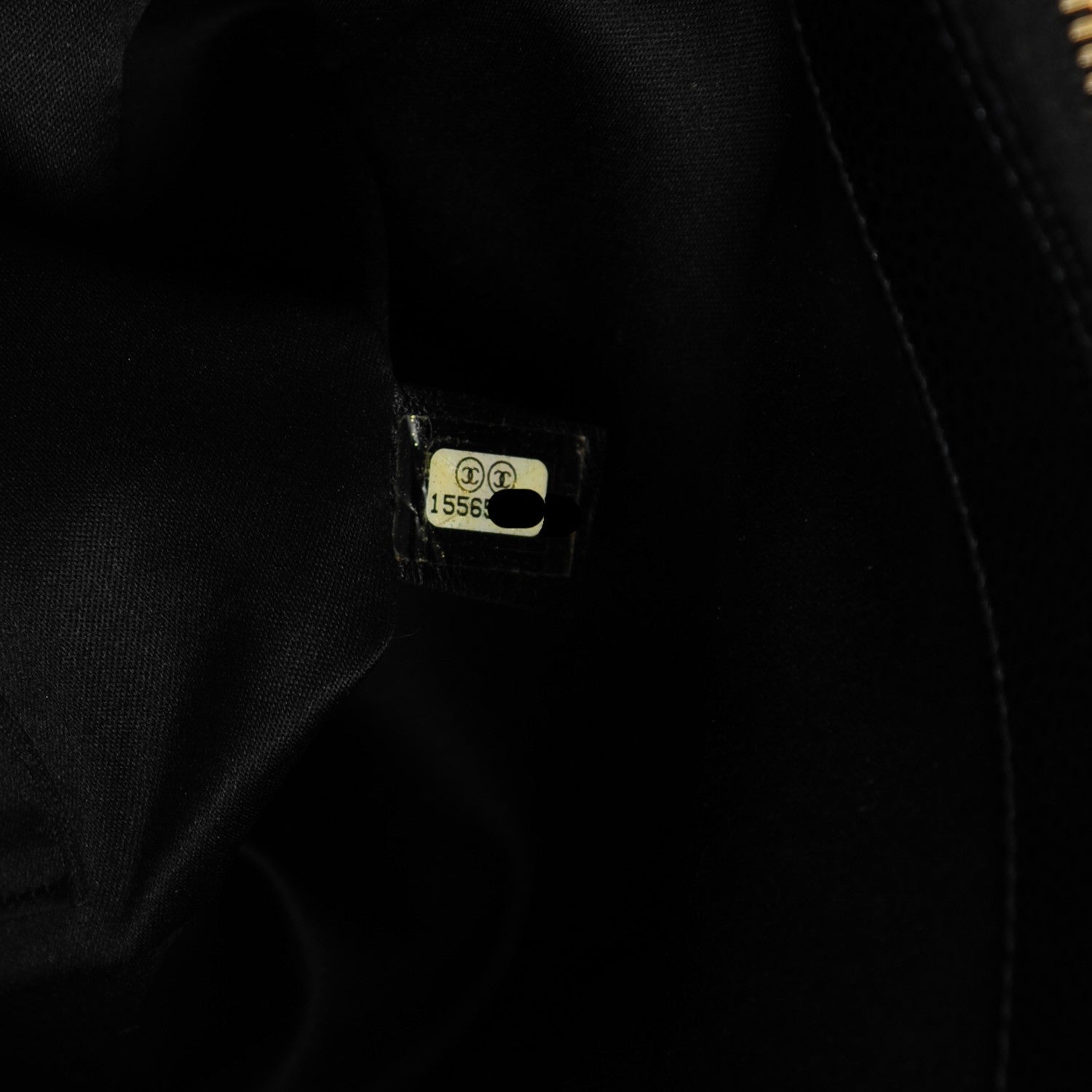 Chanel Caviar Quilted Grand Shopping Tote GST Black 7 of 7