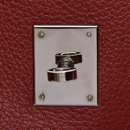 Hermes Buffle Skipper Birkin 35 Rouge H 17 of 26