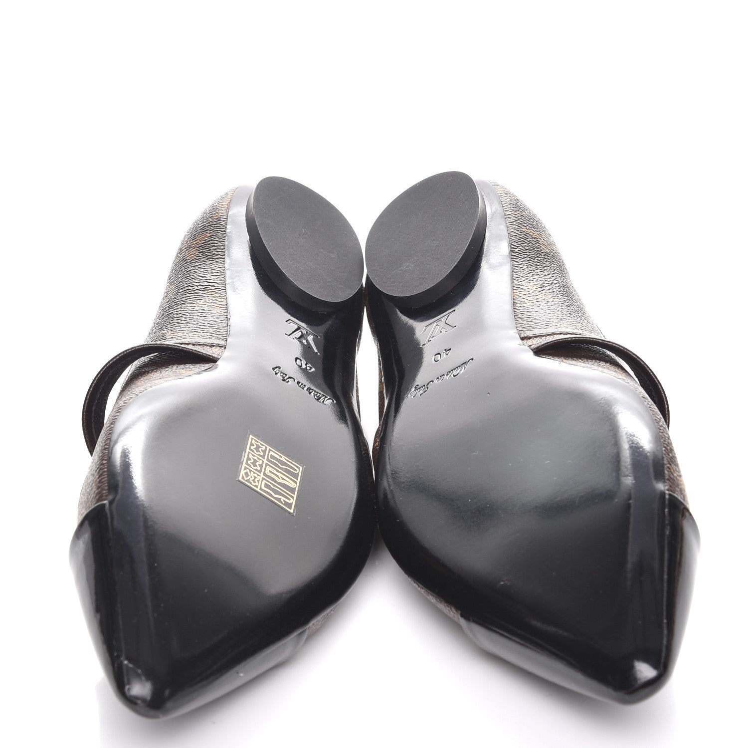 Louis Vuitton Monogram Magic Spell Ballerina Flats 40 Black 5 of 9