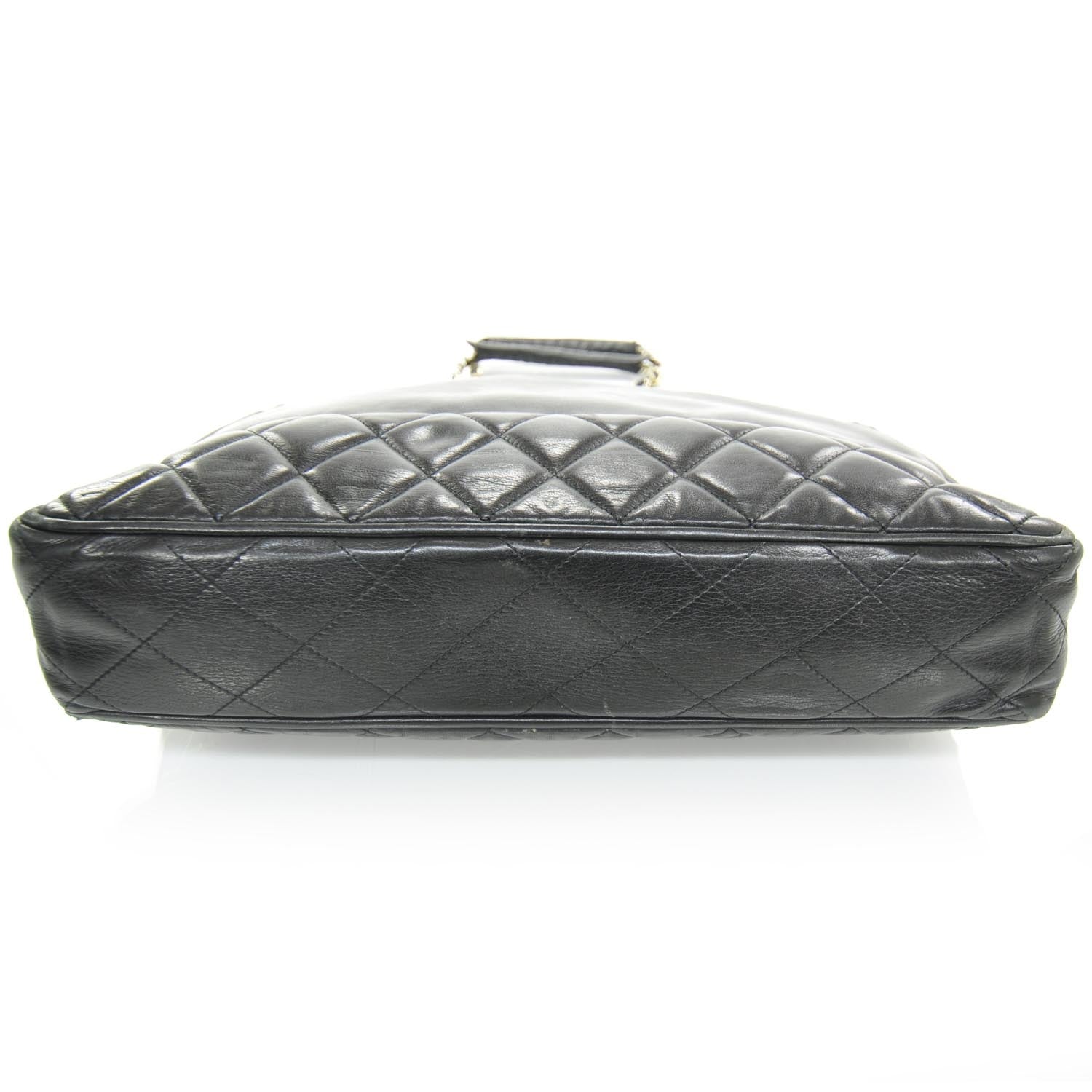 Chanel Lambskin Shoulder Bag Black GHW 4 of 11
