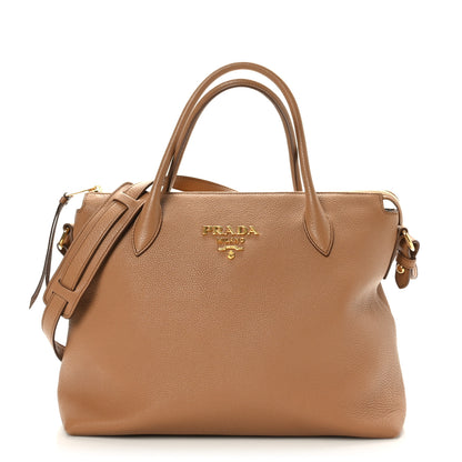 Prada Vitello Phenix Tote Cannella 1 of 10