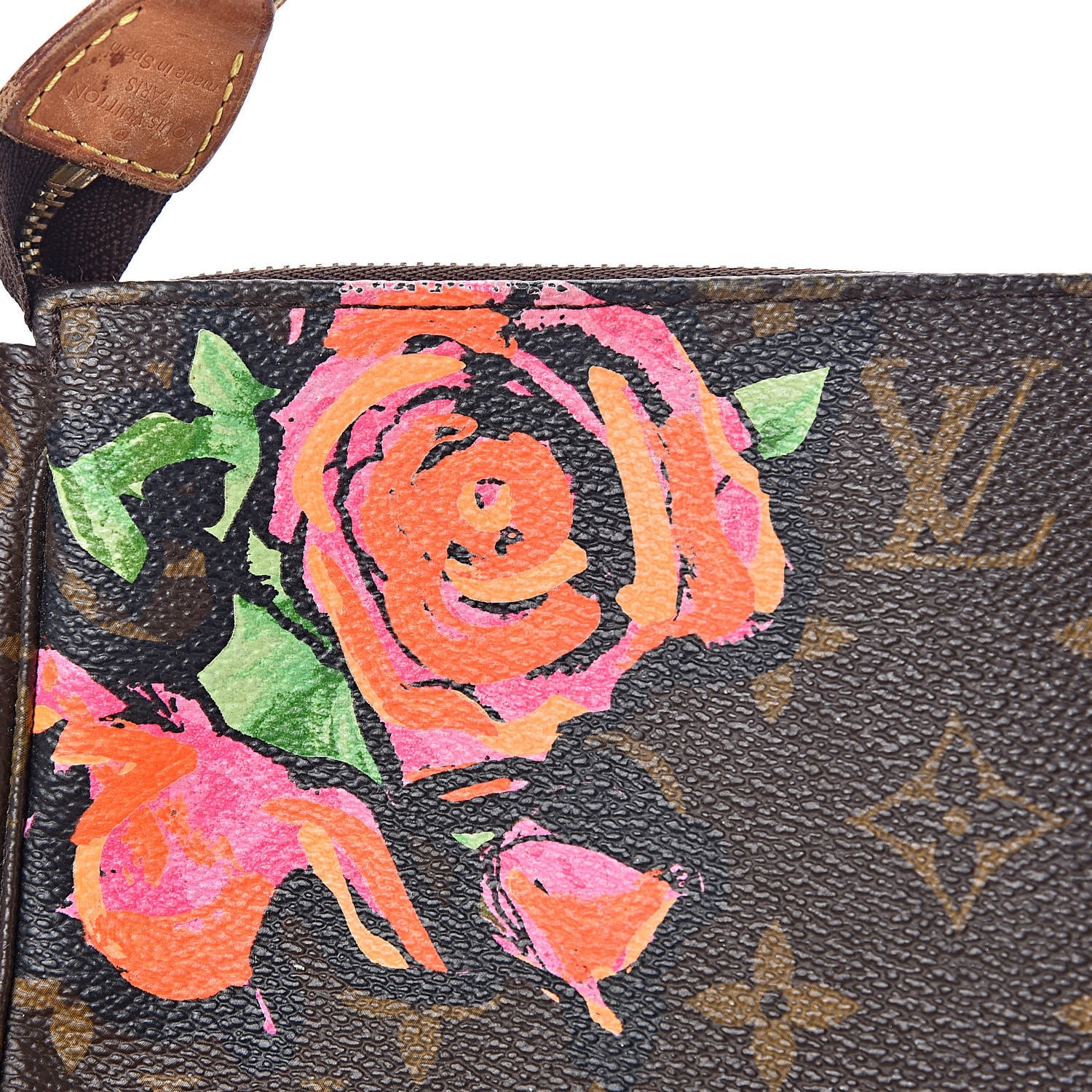Louis Vuitton Monogram Roses Pochette Accessories 9 of 12