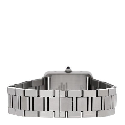 Cartier Stainless Steel 24mm Tank Solo Quartz Watch 3 of 4