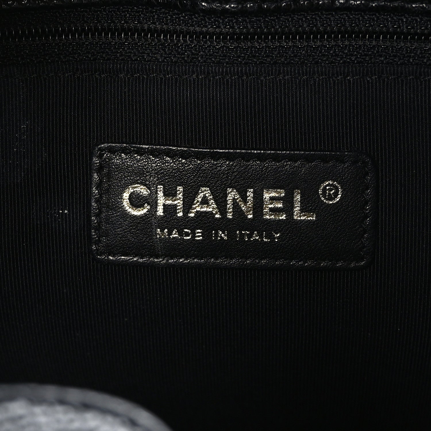 Chanel Caviar Quilted Petit Shopping Tote PST Black 5 of 8
