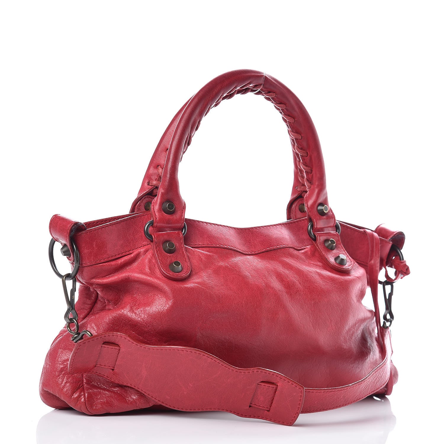Balenciaga Agneau Classic Hardware First Pourpre 3 of 17