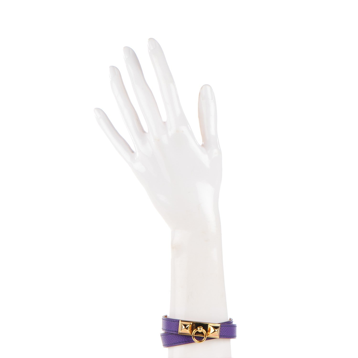 Hermes Epsom Rivale Bracelet M Crocus 4 of 15