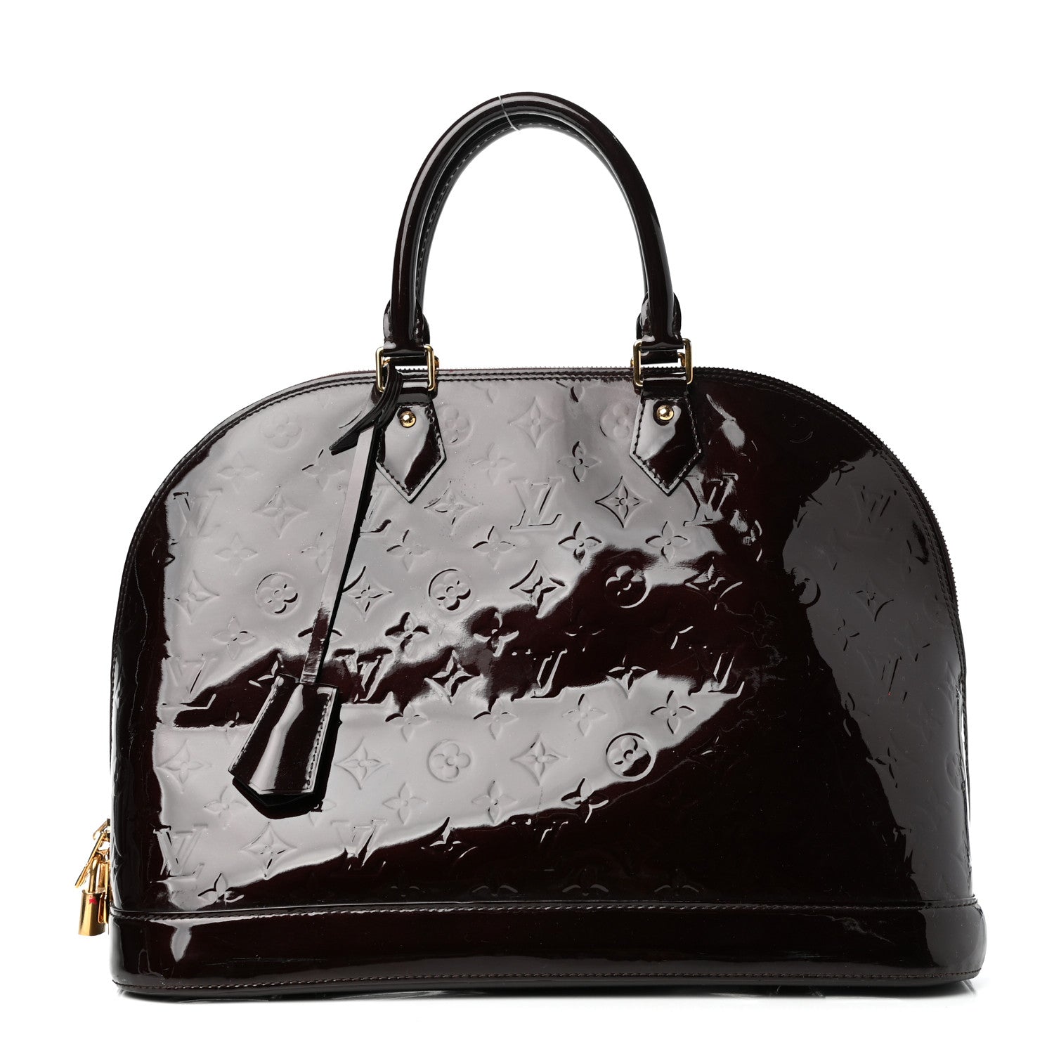 Louis Vuitton Vernis Alma GM Amarante 1 of 9