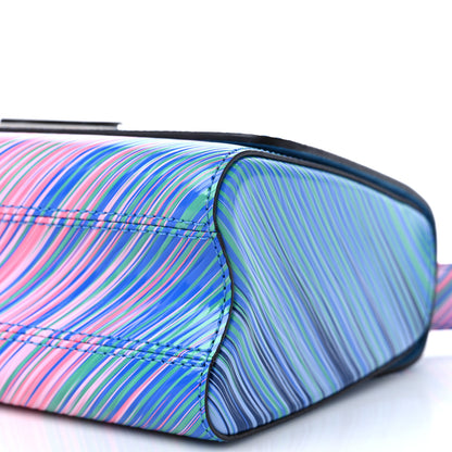 Louis Vuitton Epi Tropical Twist Shoulder Bag MM Blue Rose 9 of 9