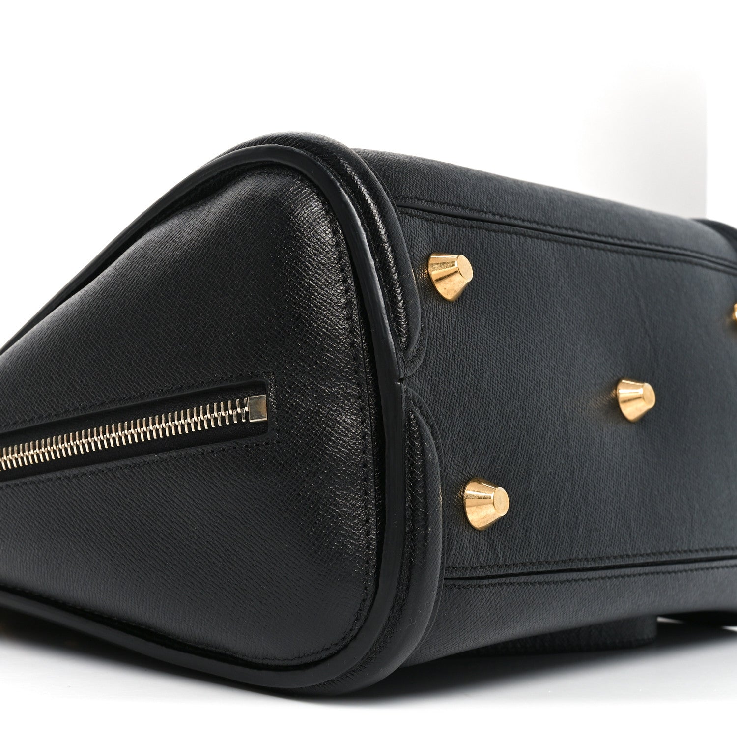 Alexander McQueen Grained Calfskin Large Heroine Black 8 of 9