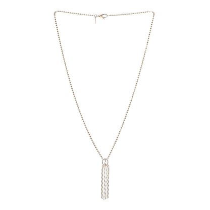 Gucci 18K Yellow Gold Icon Fringe Pendant Necklace 3 of 8