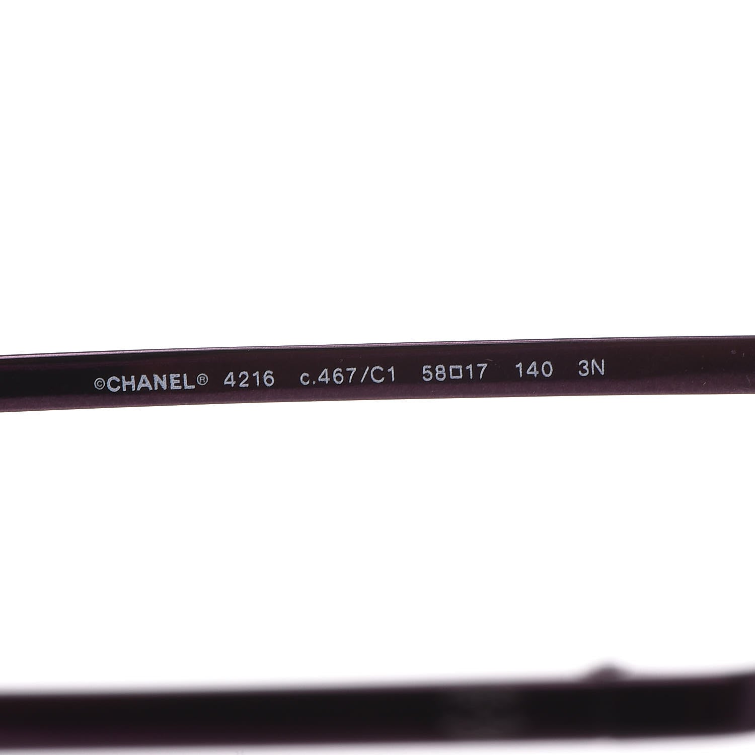 Chanel Mirrored Round Sunglasses 4216 Purple 5 of 8