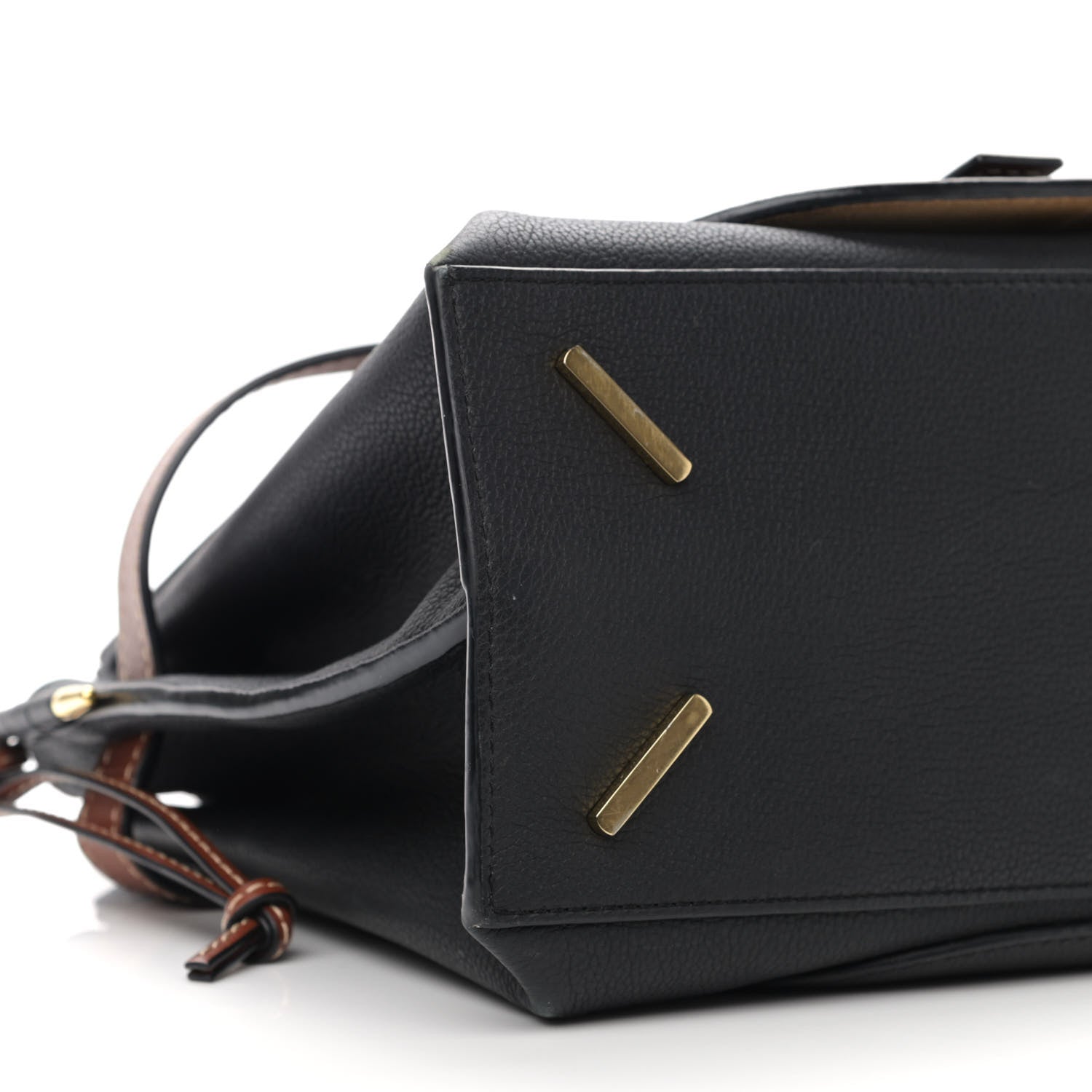Loewe Calfskin Medium Gate Tote Pecan Black 9 of 14