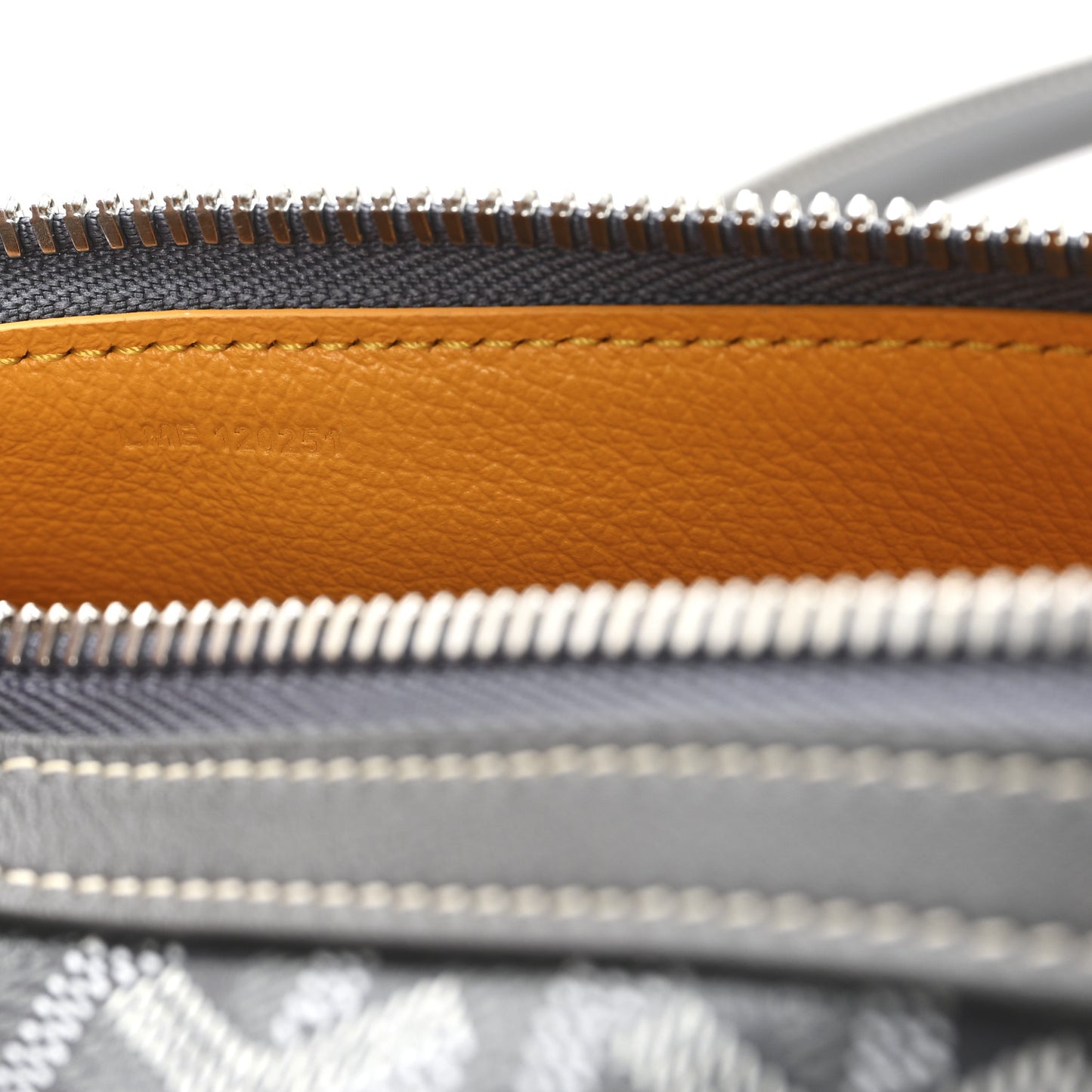 Goyardine Bonbonniere Bag Grey