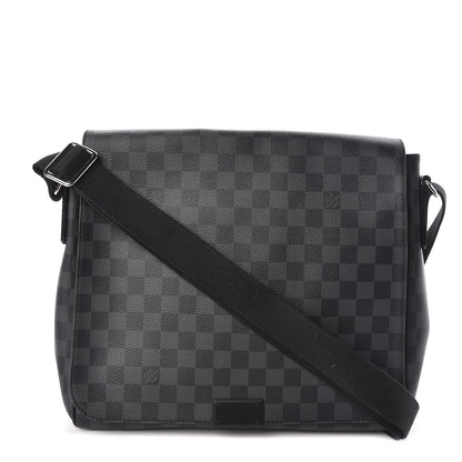 Louis Vuitton Damier Graphite District MM 2 of 11