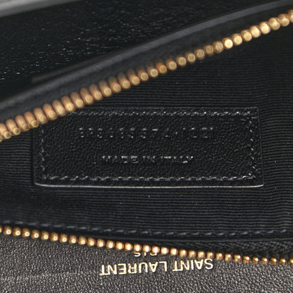 Saint Laurent Lambskin Quilted Mini Gaby Satchel Black 7 of 10