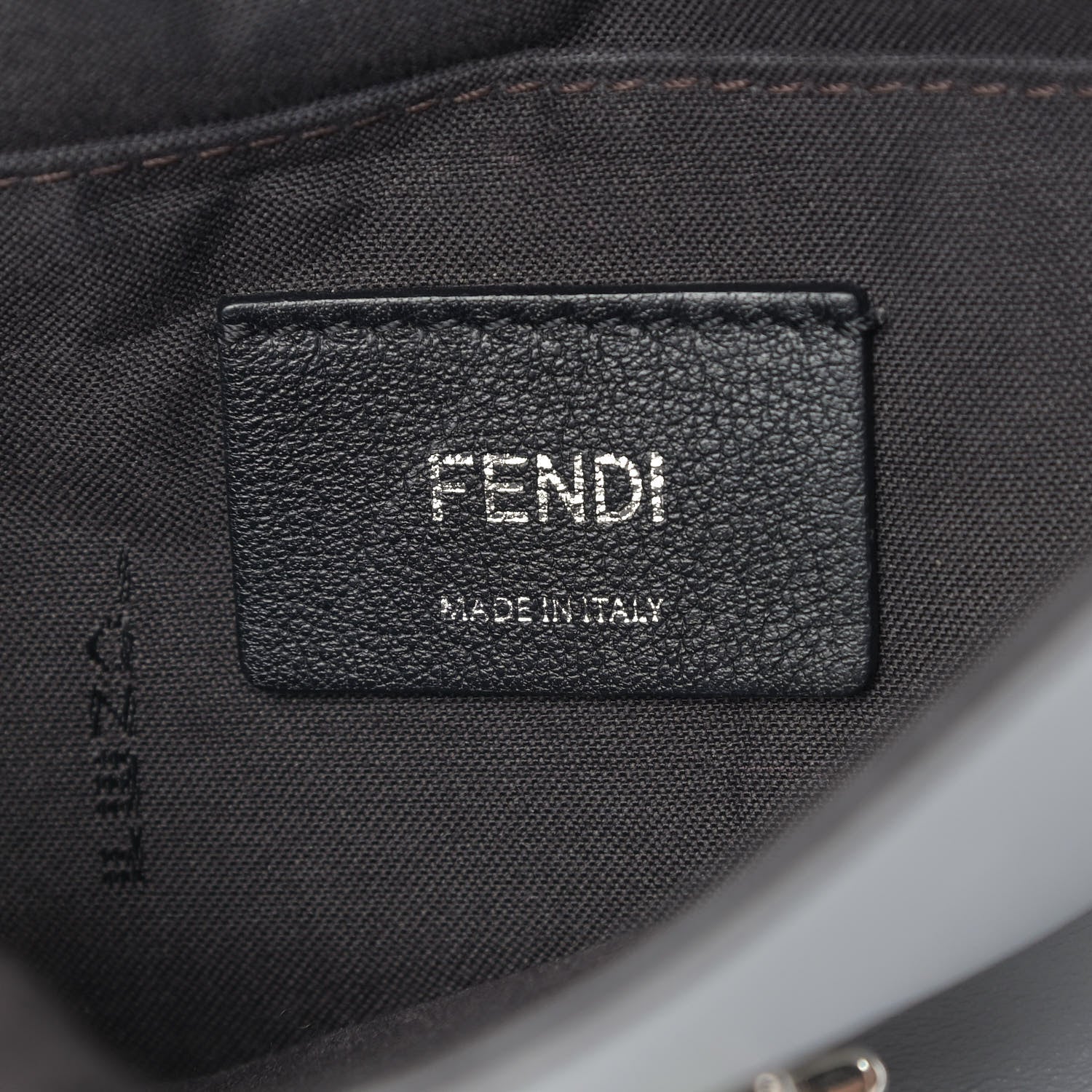 Fendi Vitello Century Opaco Mini Back to School Backpack Azzurro Polvere 9 of 12