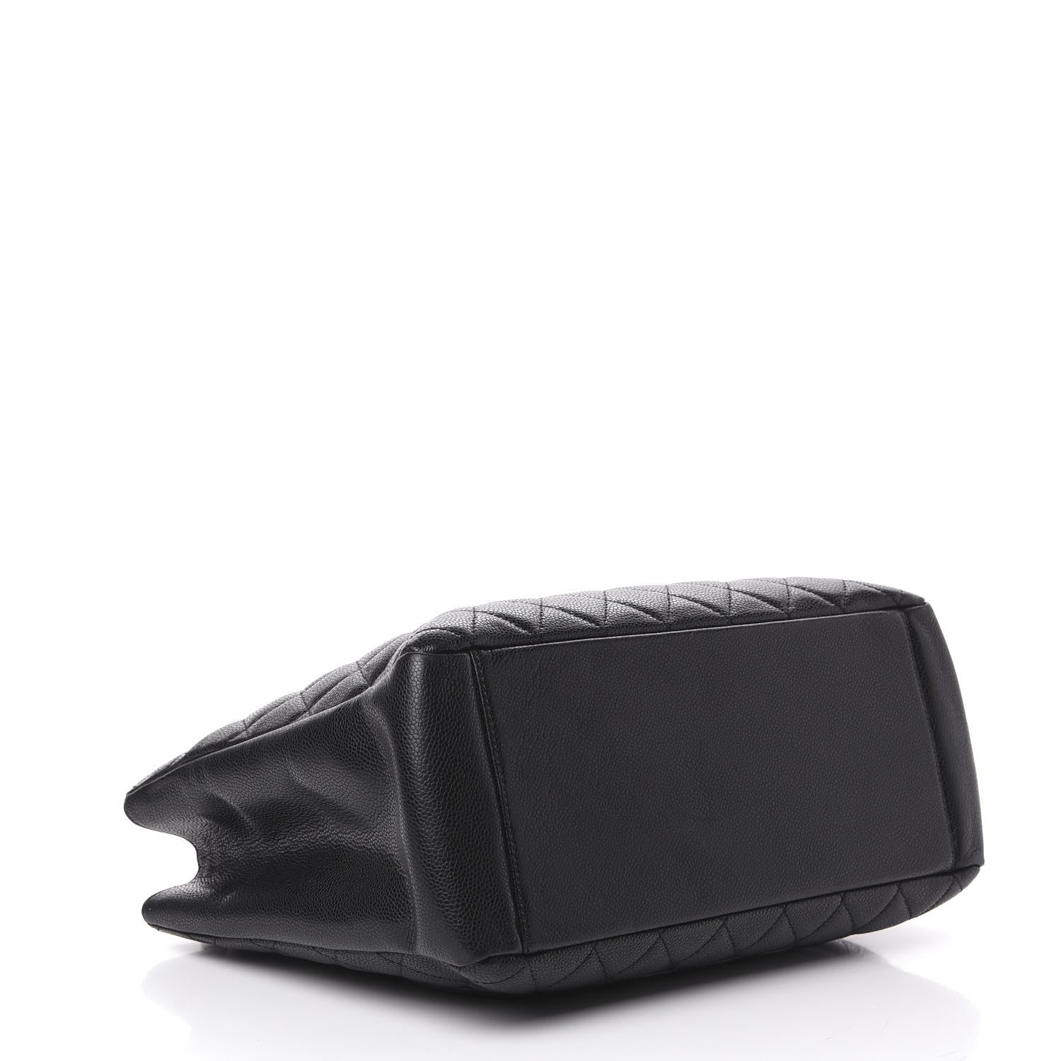 Chanel Caviar Quilted Grand Shopping Tote GST Black 3 of 11