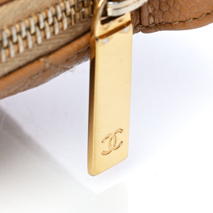 Chanel Caviar Quilted Timeless CC Shoulder Bag Beige 14 of 22