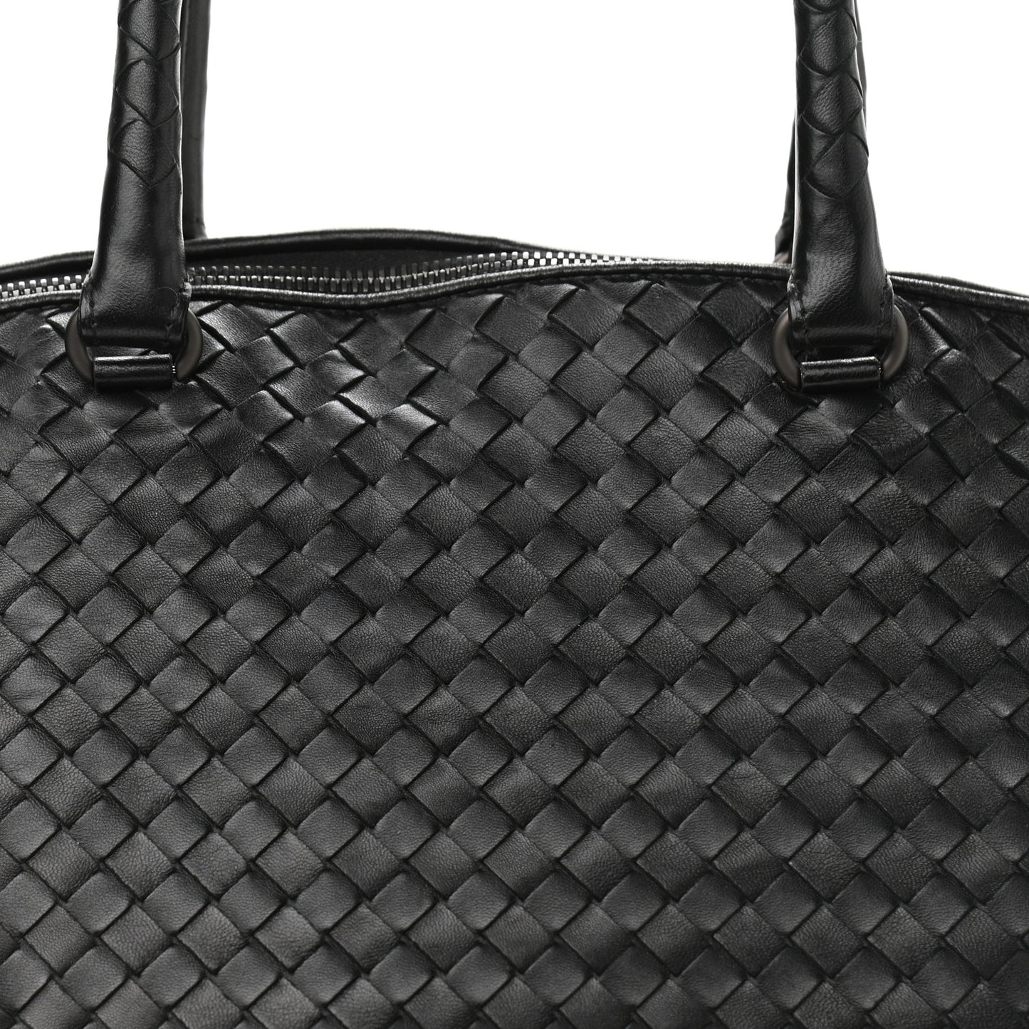 Nappa Intrecciato Tote Black