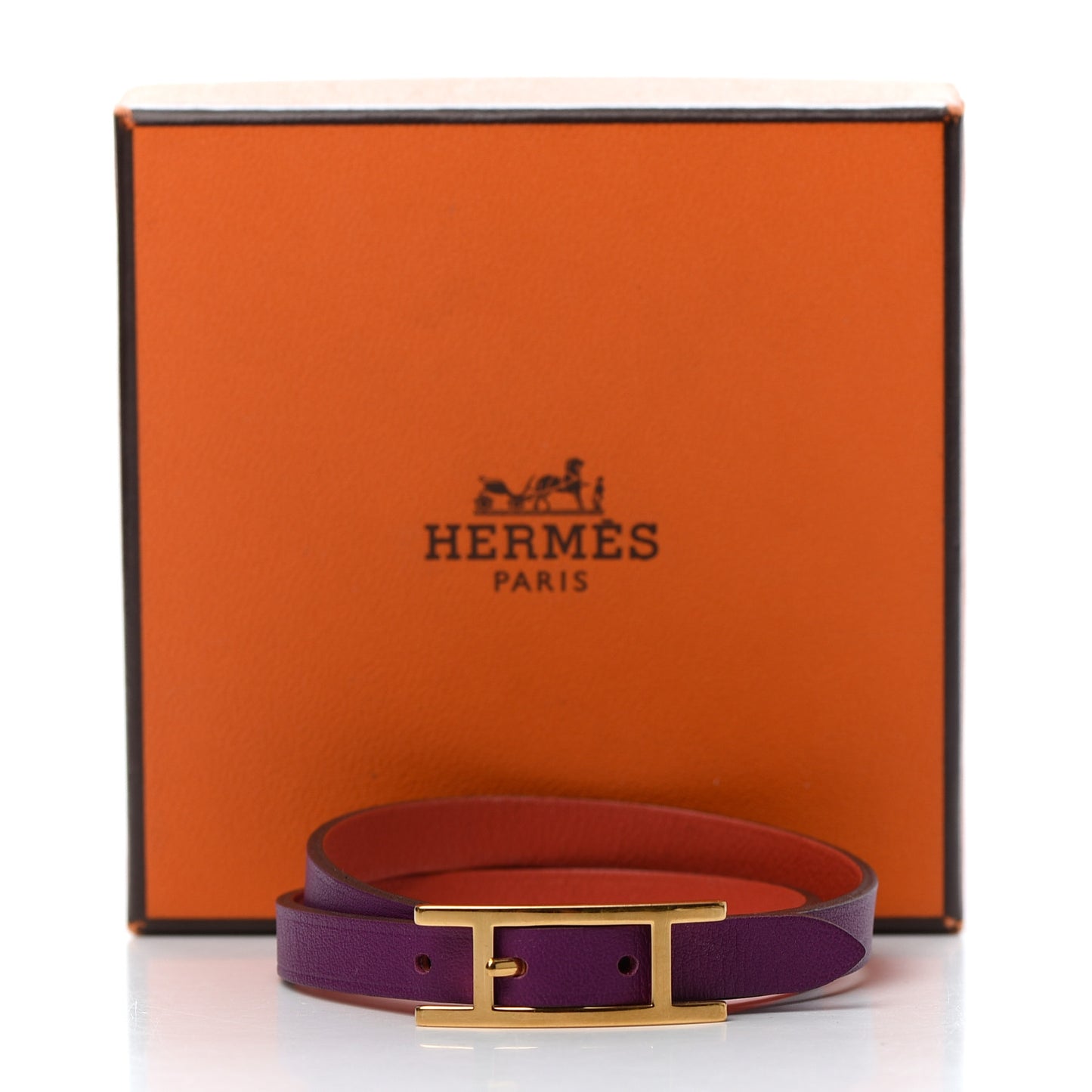 Swift Behapi Double Tour Bracelet S Anemone Capucine