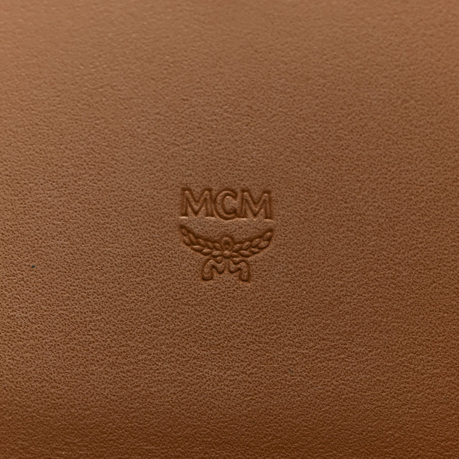 MCM Visetos Large Trifold Flap Wallet Cognac 6 of 8