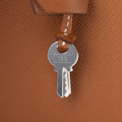 Hermes Epsom Kelly Sellier 25 Gold 32 of 40