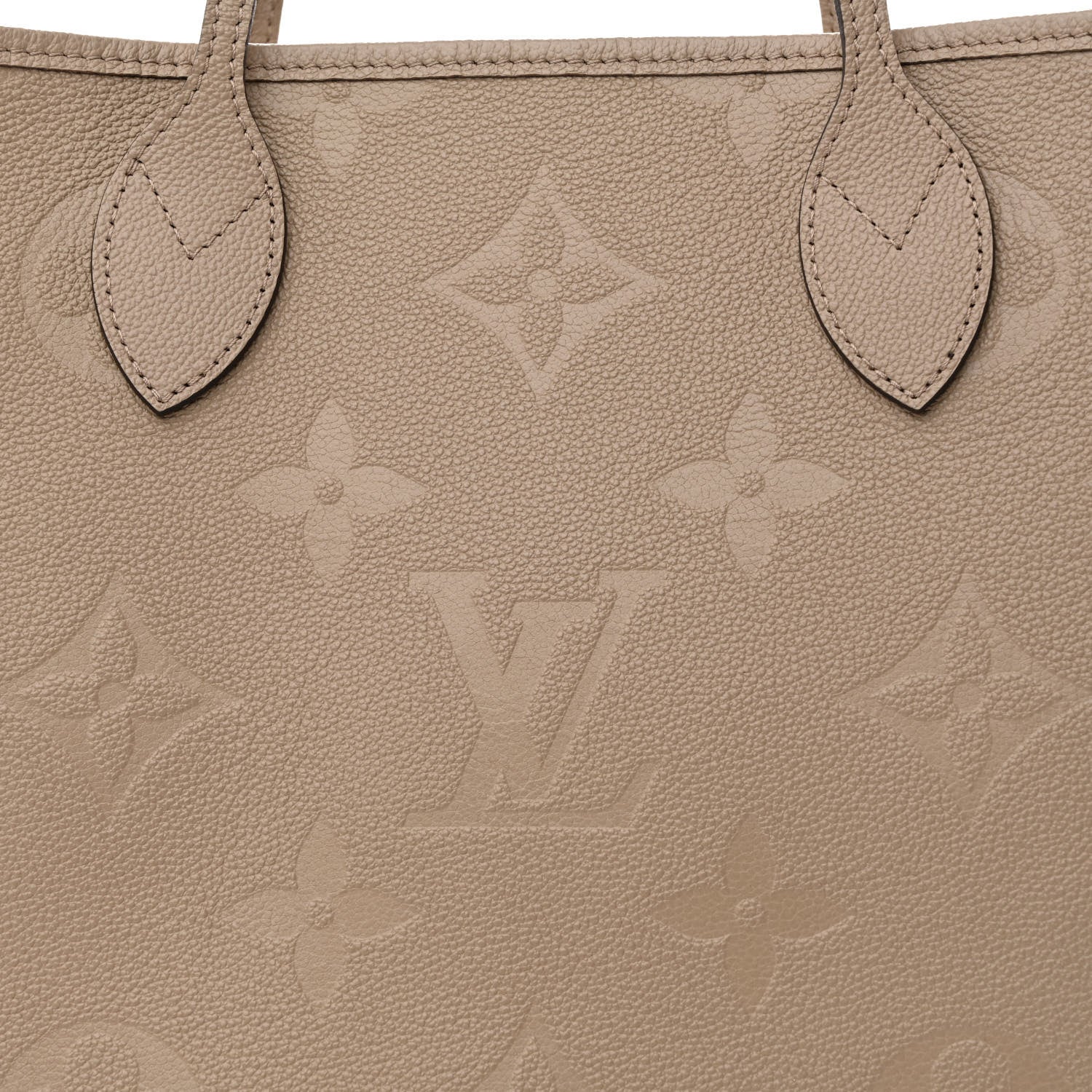 Louis Vuitton Empreinte Monogram Giant Neverfull MM Tourterelle 7 of 12